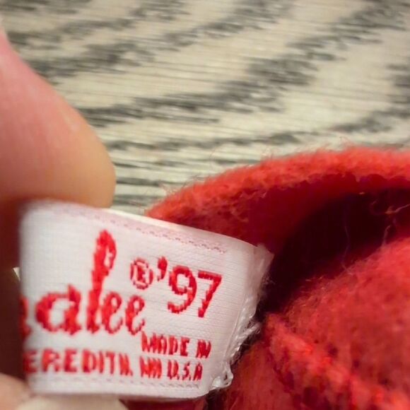 Festive Annalee Tinsel Elf Christmas Ornament with Open Eyes Vintage 1997 - Picture 3 of 9